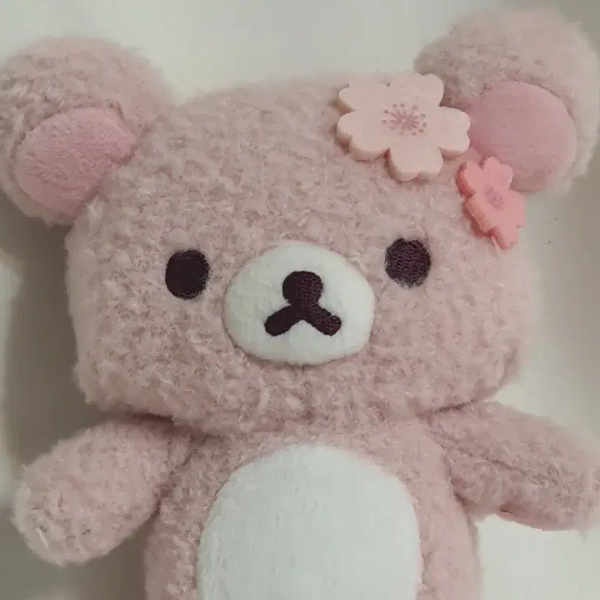 [BUNJANG] San-X Sakura Korilakkuma Plush Doll / 산엑스 사쿠라 벚꽃 코리락쿠마 인형