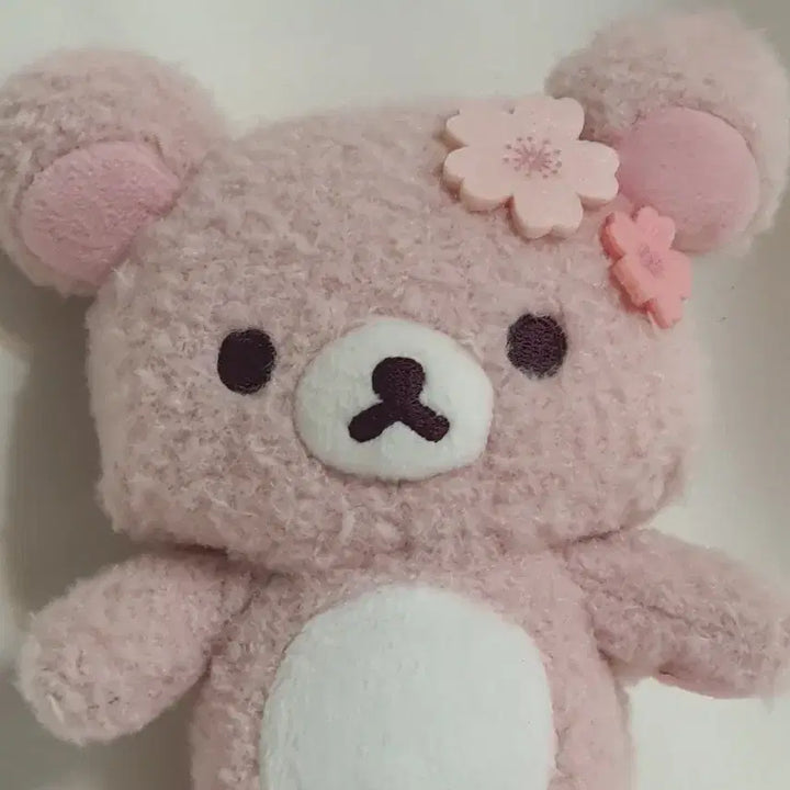[BUNJANG] San-X Sakura Korilakkuma Plush Doll / 산엑스 사쿠라 벚꽃 코리락쿠마 인형