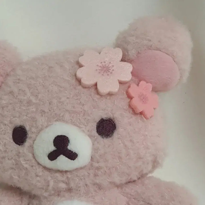 [BUNJANG] San-X Sakura Korilakkuma Plush Doll / 산엑스 사쿠라 벚꽃 코리락쿠마 인형
