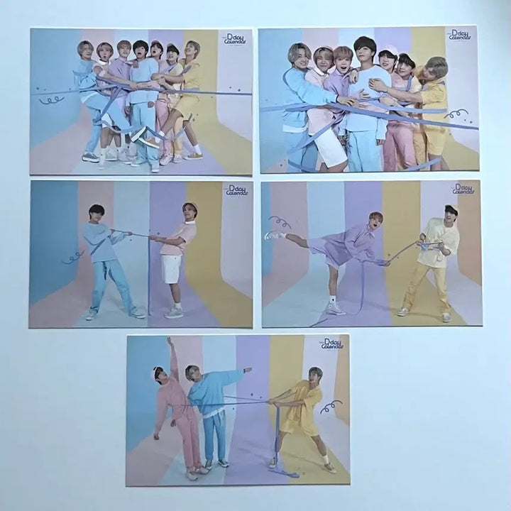 [BUNJANG] BTS D-Day Calendar Postcard Set / BTS 방탄소년단 디데이 캘린더 D-Day Calendar 엽서 세트