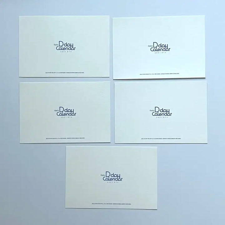 [BUNJANG] BTS D-Day Calendar Postcard Set / BTS 방탄소년단 디데이 캘린더 D-Day Calendar 엽서 세트