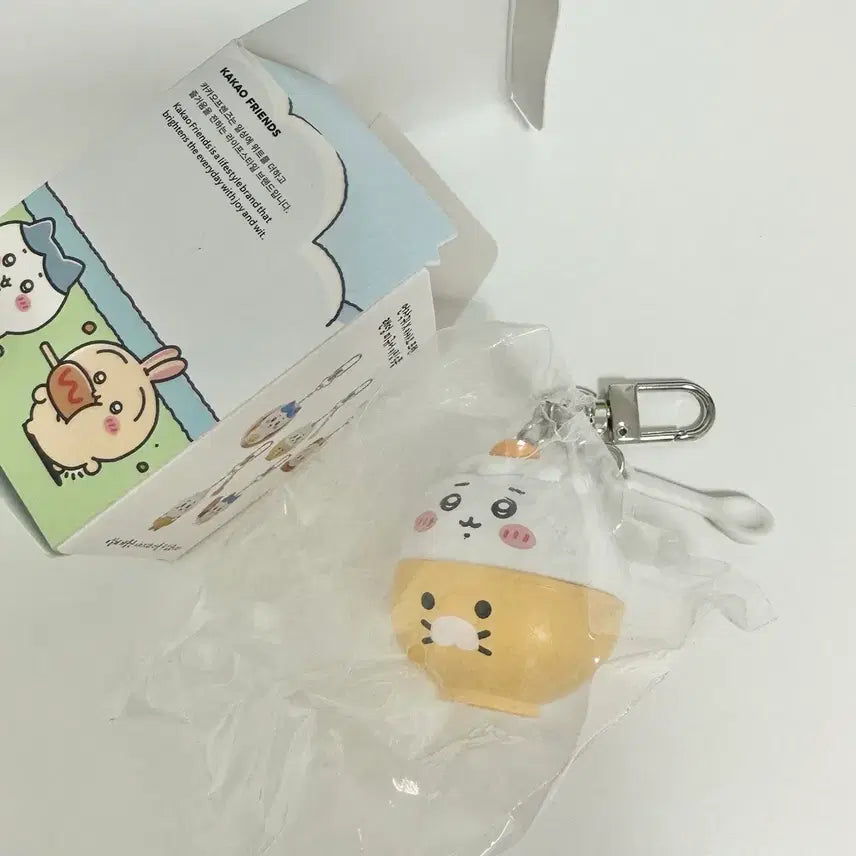 [BUNJANG] Kakao Friends x Chiikawa x Chunsik Collaboration Figure Keyring (Sealed) / (미개봉) 카카오프렌즈 먼작귀 치이카와 춘식이 콜라보 피규어 키링