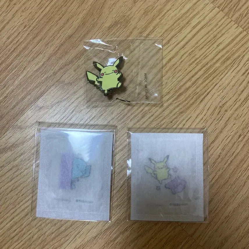 [SOLD OUT] 컬러그램 포켓몬 피카츄메탈참+변신메타몽씰스티커2