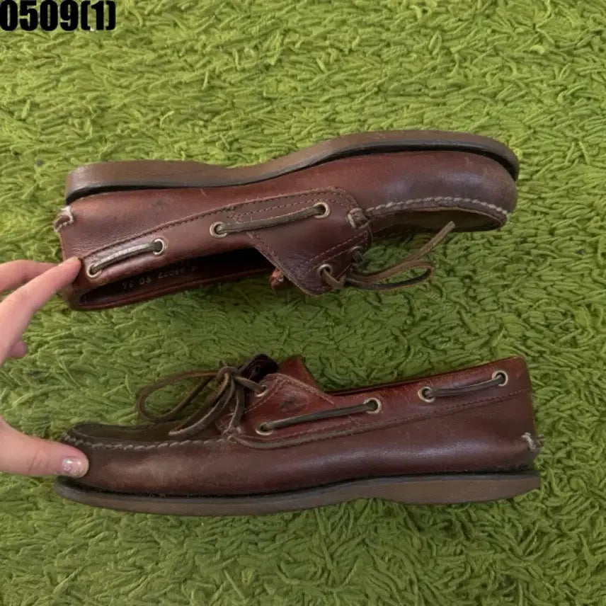 [BUNJANG] Timberland Brown Boat Shoes / 팀버랜드 보트 슈즈 브라운 신발 7