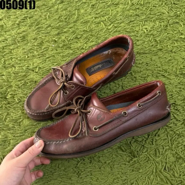 [BUNJANG] Timberland Brown Boat Shoes / 팀버랜드 보트 슈즈 브라운 신발 7