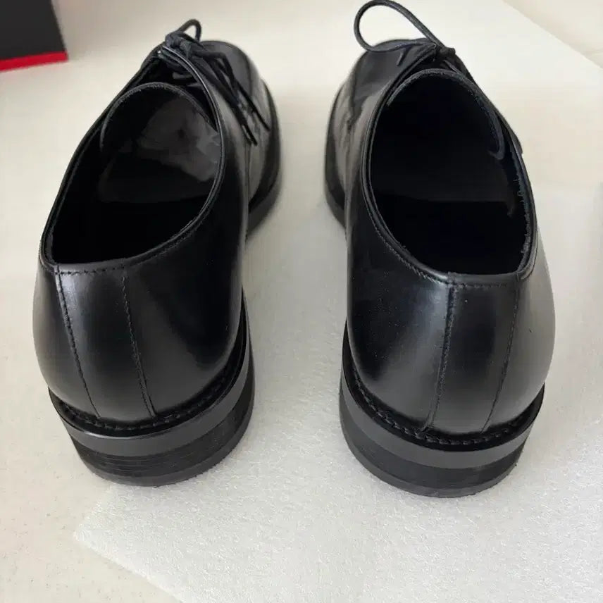 [BUNJANG] Musinsa Standard Minimal L-ZIP Derby Shoes Black 270 / 무신사 스탠다드 미니멀 더비 슈즈 270