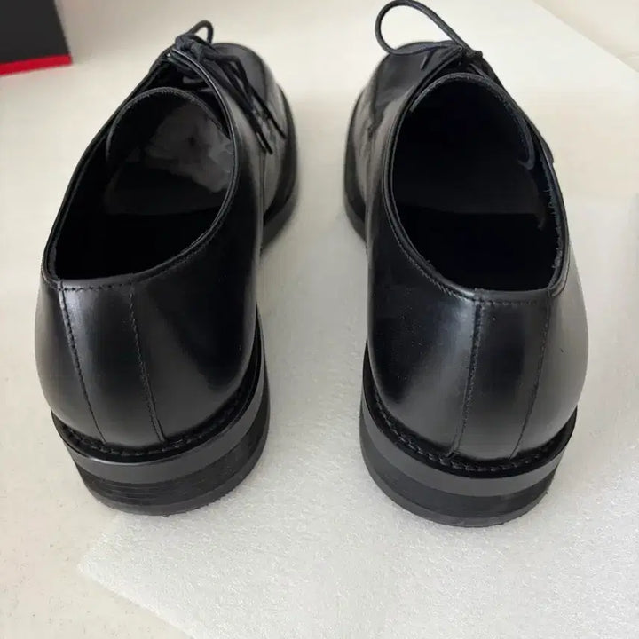 [BUNJANG] Musinsa Standard Minimal L-ZIP Derby Shoes Black 270 / 무신사 스탠다드 미니멀 더비 슈즈 270