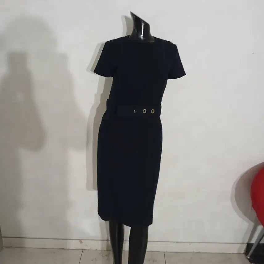 [BUNJANG] Hugo Boss Belted Dress / 휴고보스 벨티드 원피스