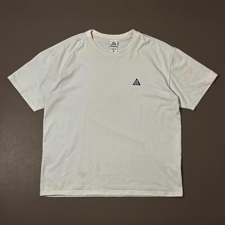 [BUNJANG] Nike ACG White Round T-Shirt XL / Nike ACG 나이키 화이트 라운드 반팔