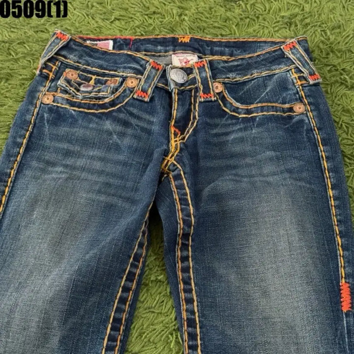 [BUNJANG] True Religion Bootcut Denim Pants XS / 트루릴리젼 부츠컷 데님팬츠 청바지 XS