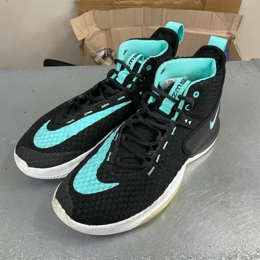 [BUNJANG] Nike Zoom Rise TB Black Aurora / 나이키 줌 라이즈 TB 블랙 오로라 270
