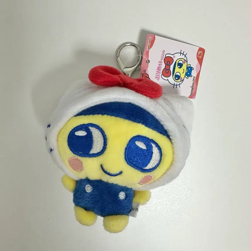 [BUNJANG] Sanrio Hello Kitty Mamechi Doll Keychain / (새상품) 산리오 다마고치 콜라보 헬로키티 마메치 인형 키링