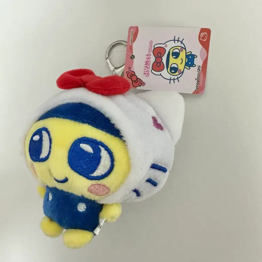 [BUNJANG] Sanrio Hello Kitty Mamechi Doll Keychain / (새상품) 산리오 다마고치 콜라보 헬로키티 마메치 인형 키링