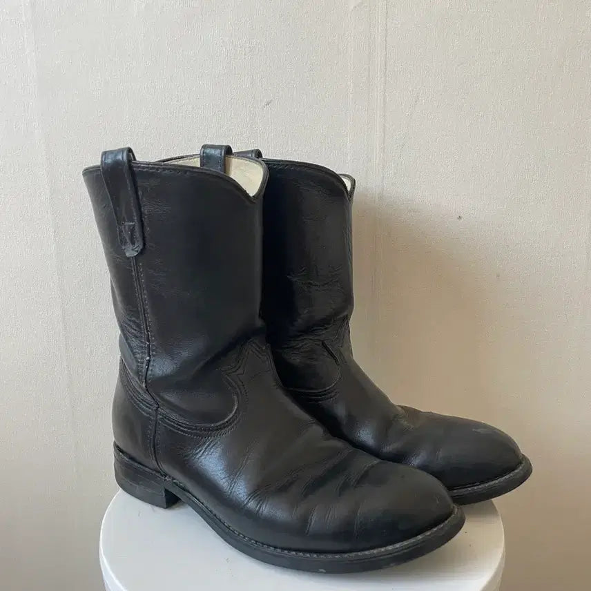 [BUNJANG] Double H "Pecos" Pull-On Boots (Size 8.5 EE) / 빈티지 Double H 풀온 페코스 부츠 8.5EE (265-270)