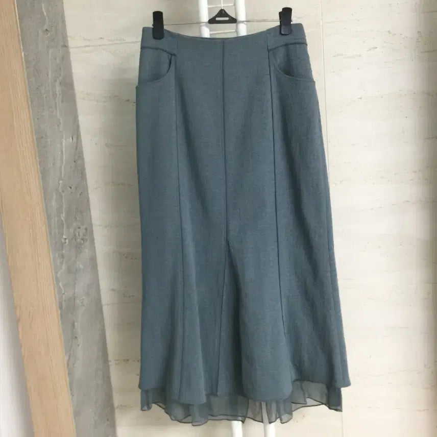 [BUNJANG] TIME Mermaid Tulle Long Skirt Size 25 / TIME 타임 머메이드 샤 롱 스커트 25