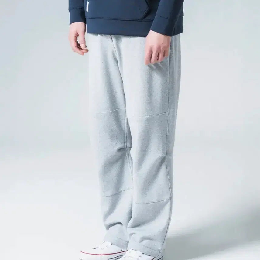 [BUNJANG] Pollux Stag Sweatpants Mélange Grey / 무신사 폴루션 스태그 스웻 팬츠 멜란지 그레이