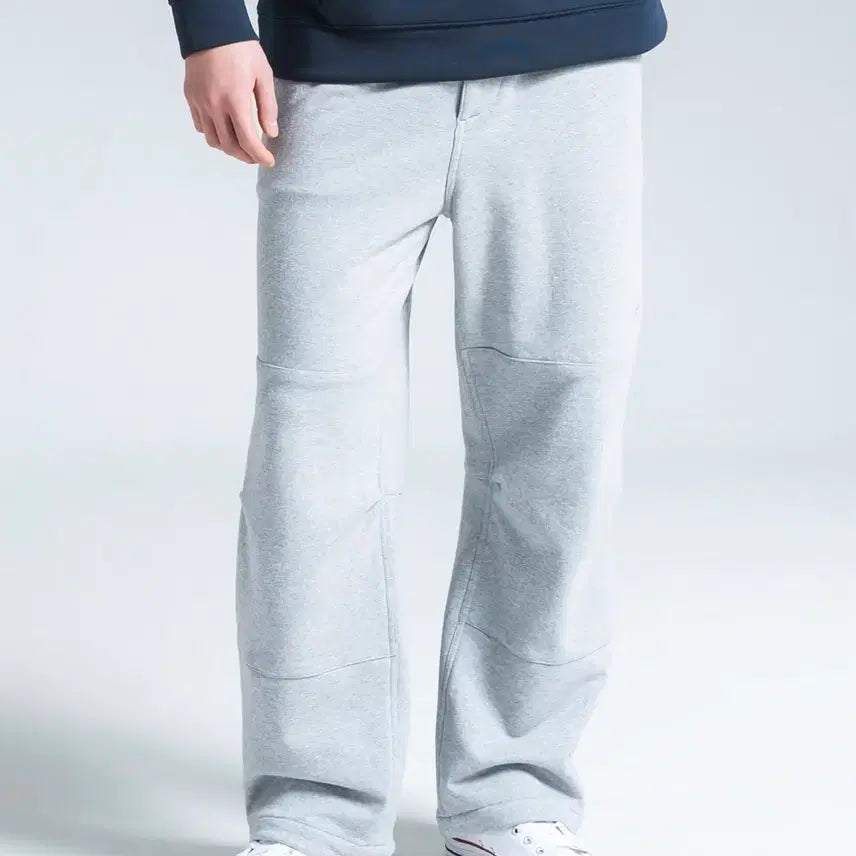 [BUNJANG] Pollux Stag Sweatpants Mélange Grey / 무신사 폴루션 스태그 스웻 팬츠 멜란지 그레이