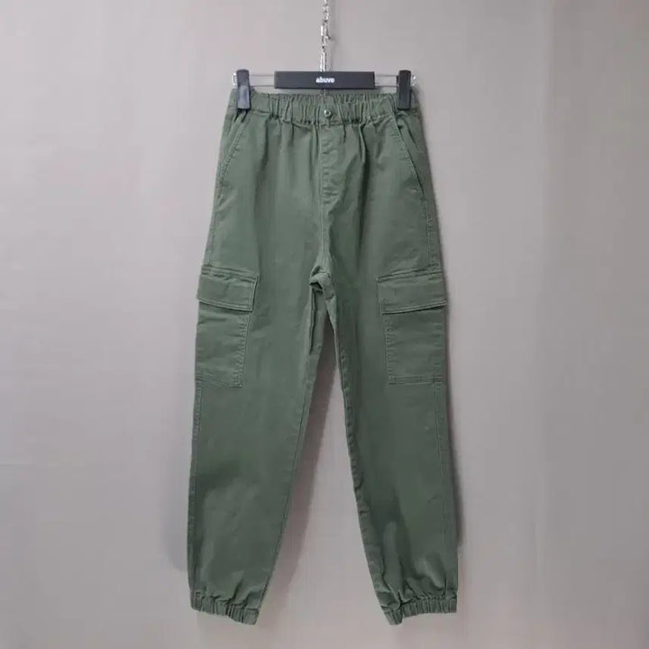 [BUNJANG] Kids Cargo Jogger Pants Khaki / 카키 카고 키드사이즈 조거팬츠