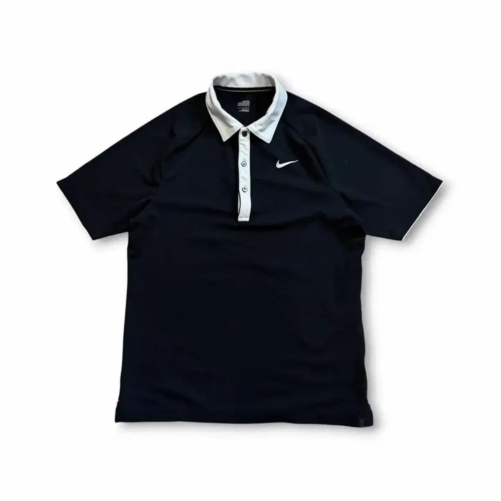 [BUNJANG] Nike Swoosh Woven Polo Shirt / Nike 스우시 우븐 폴로 셔츠