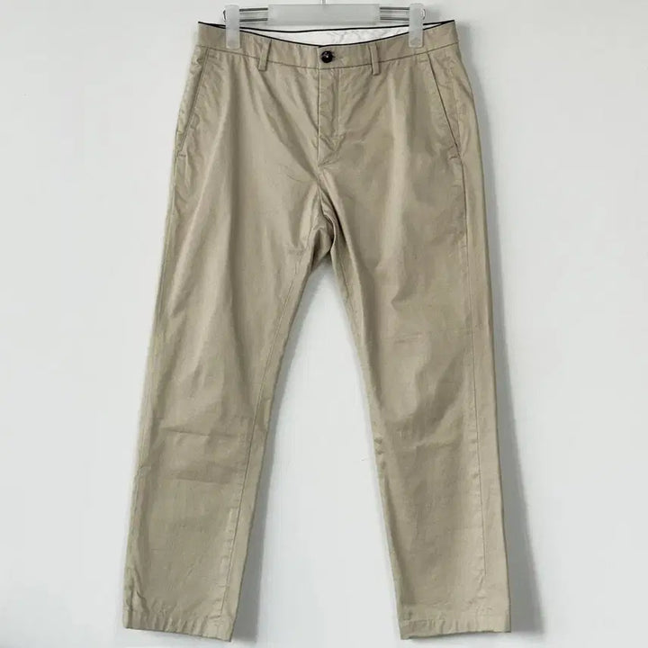 [BUNJANG] Department 5 Basic Slim Straight Fit Chino Pants Beige / 디파트먼트5 베이직 치노 팬츠