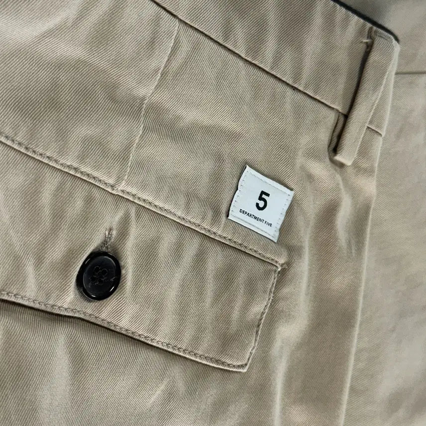 [BUNJANG] Department 5 Basic Slim Straight Fit Chino Pants Beige / 디파트먼트5 베이직 치노 팬츠