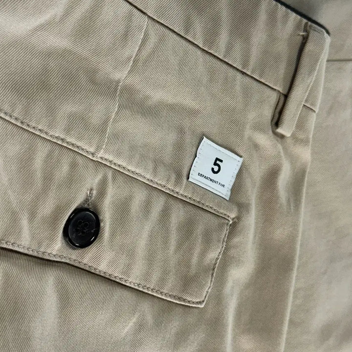 [BUNJANG] Department 5 Basic Slim Straight Fit Chino Pants Beige / 디파트먼트5 베이직 치노 팬츠