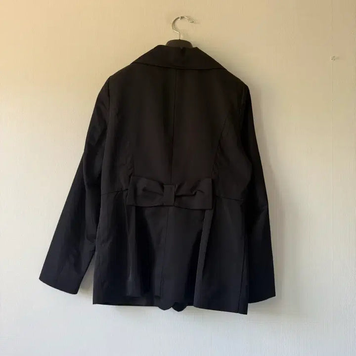 [BUNJANG] Black Ribbon Nylon Jacket / 백리본나일론자켓