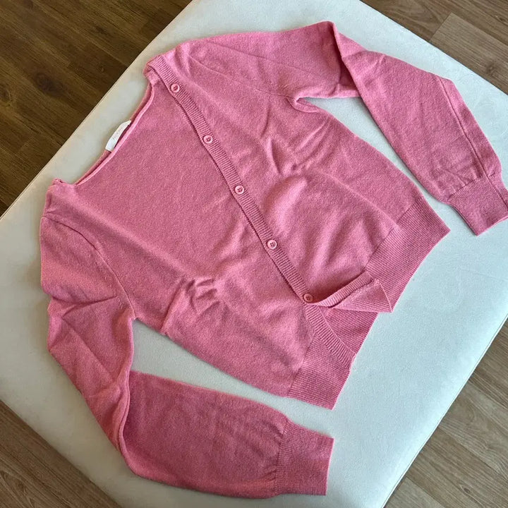 [BUNJANG] Wool Blend Knit Cardigan Top / 새옷) 소장가치있는 울혼방  니트가디건탑