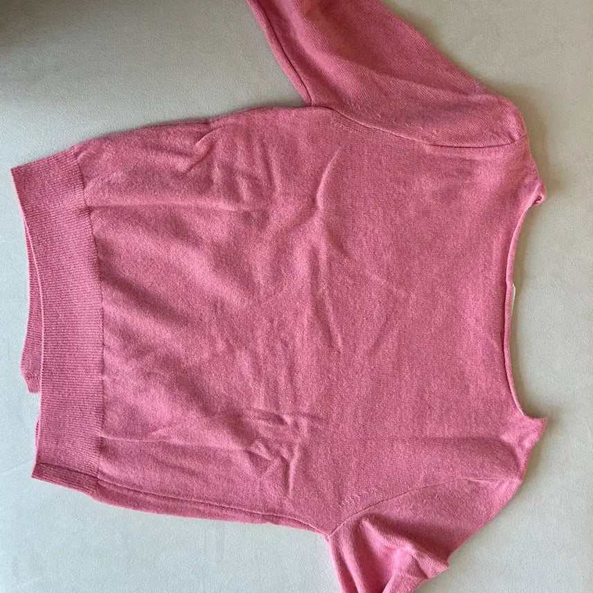 [BUNJANG] Wool Blend Knit Cardigan Top / 새옷) 소장가치있는 울혼방  니트가디건탑