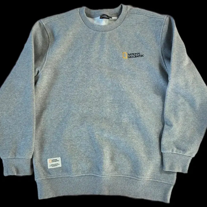 [BUNJANG] National Geographic Sweatshirt Gray / 내셔널지오그래픽 맨투맨 티셔츠 회색