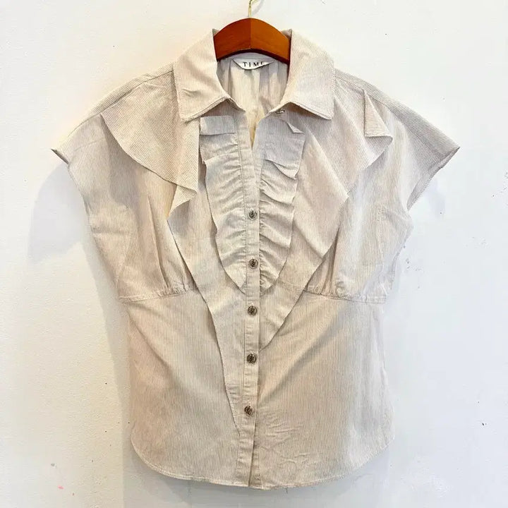 [BUNJANG] TIME Italia Sleeveless Blouse (Size 55-66) / 55~66) 한섬 타임 이탈리아 민소매 블라우스 판매합니다!