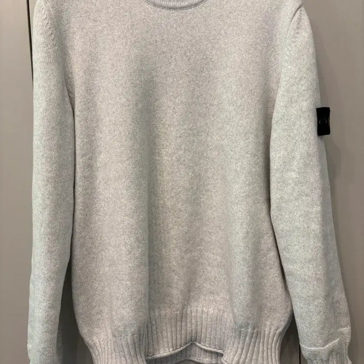 [BUNJANG] Stone Island Knit Light Grey / (xxl)스톤 아일랜드 니트 라이트 그레이