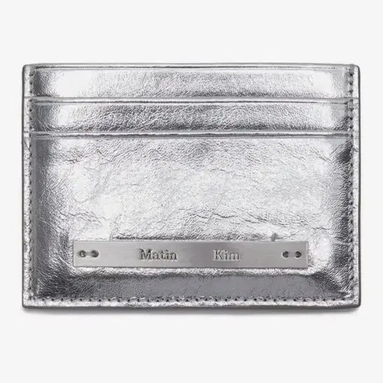 [BUNJANG] Matinkim Silver Card Holder / 마뗑킴 실버 카드지갑