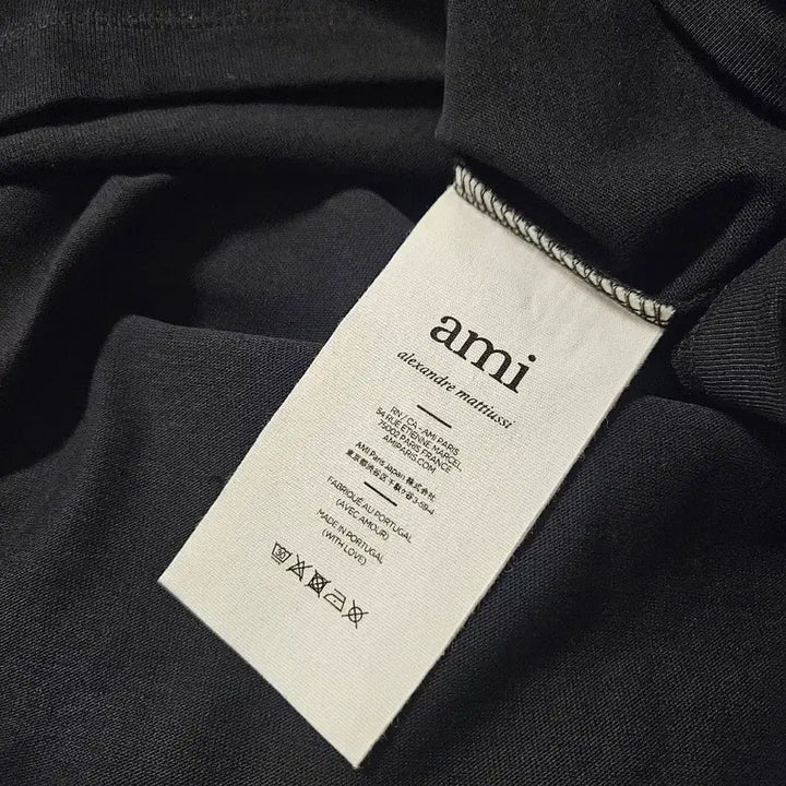 [BUNJANG] AMI Signature Heart Logo Long Sleeve T-Shirt / 아미 티셔츠 긴팔 팝니다. 병행수입 정품
