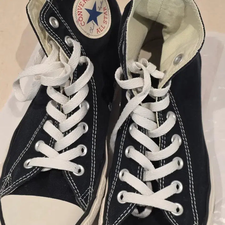 [BUNJANG] Converse Chuck Taylor All Star Black High-Top Sneakers / 컨버스 척테일러 올스타 블랙 하이