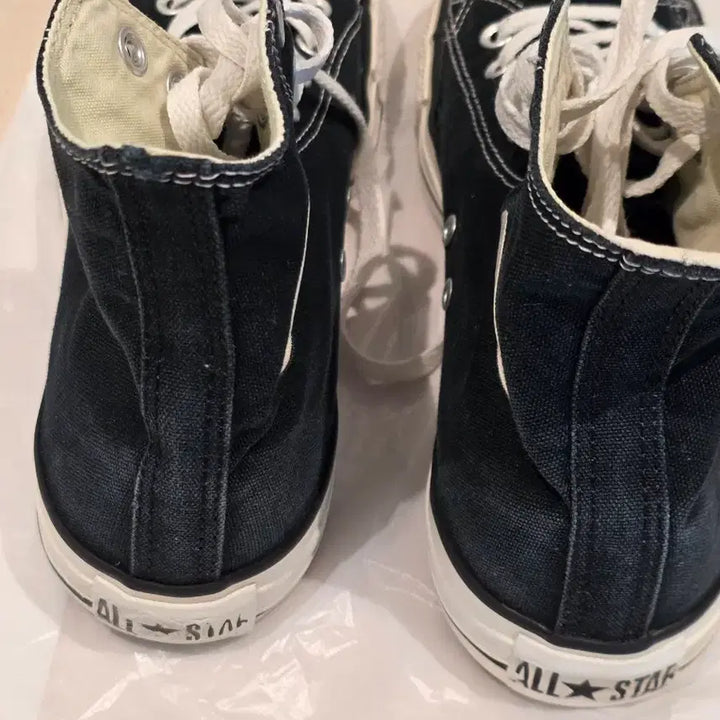 [BUNJANG] Converse Chuck Taylor All Star Black High-Top Sneakers / 컨버스 척테일러 올스타 블랙 하이
