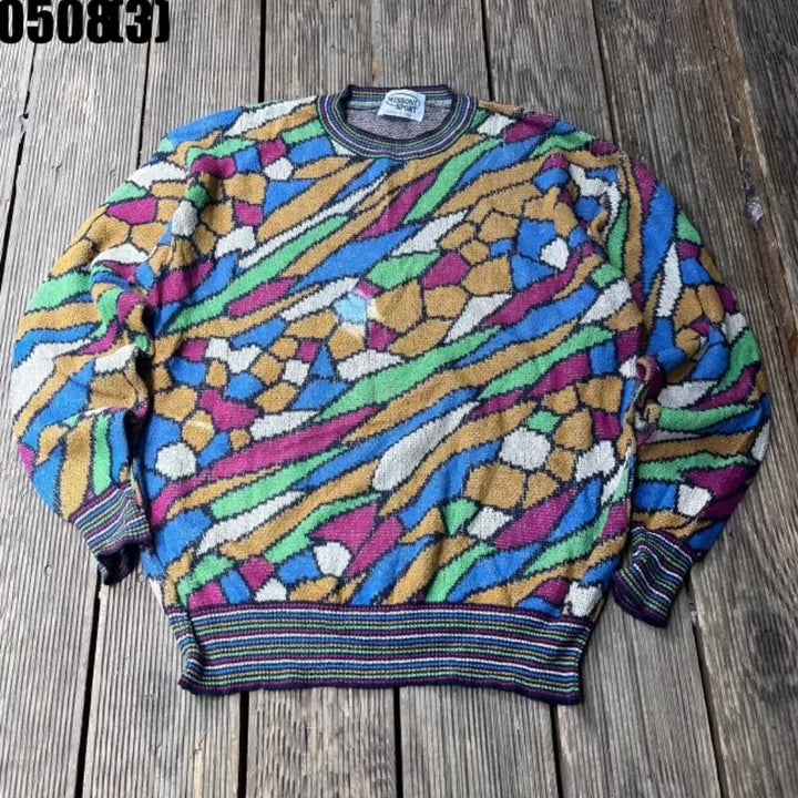 [BUNJANG] Missoni Sport Pattern Knit / 미쏘니 스포츠 패턴 니트 0508