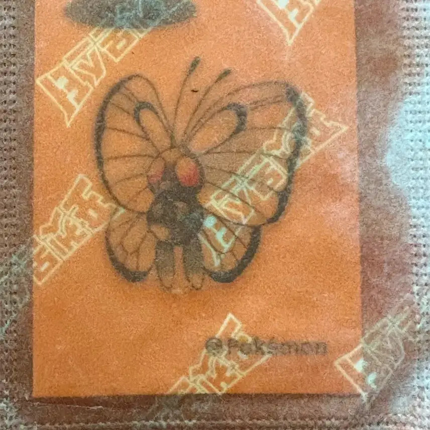 [BUNJANG] Pokemon 30th Anniversary Ppband Sticker Butterfree Sealed / 포켓몬 30주년 띠부씰 버터풀 미개봉