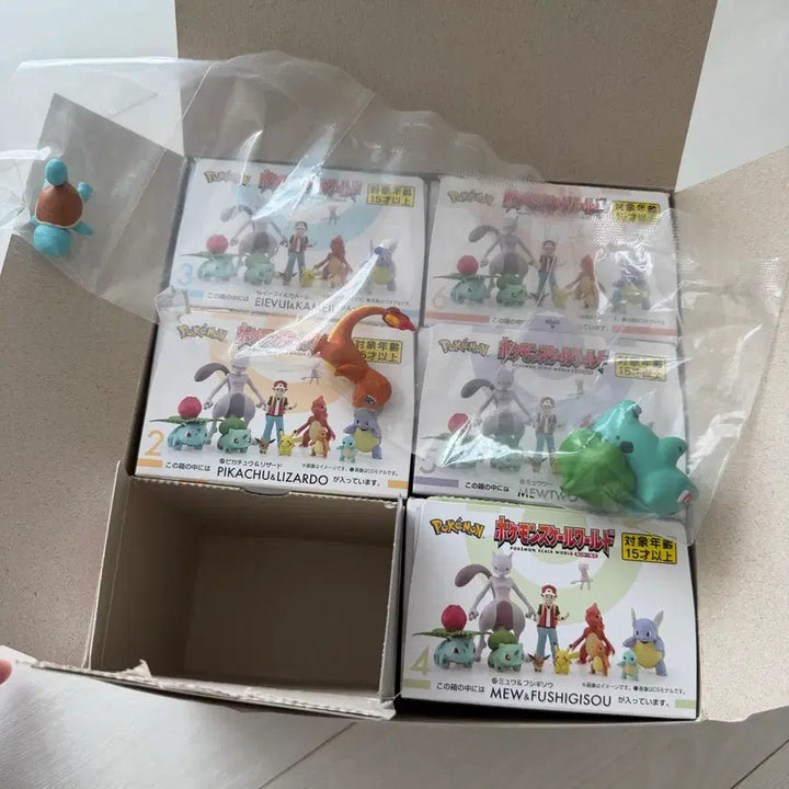 [BUNJANG] Bandai Pokemon Scale World Kanto Lance &amp; Dragonite / 포켓몬 스케일 월드 관동지방 목호&amp;망나뇽