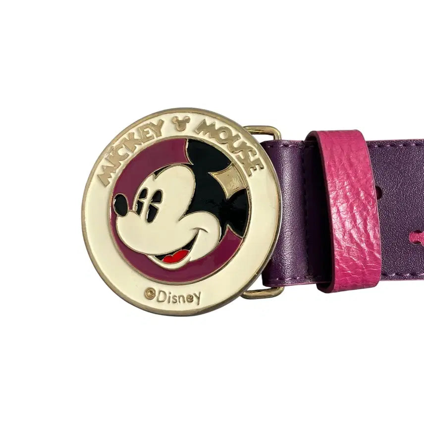 [BUNJANG] Disney Mickey Mouse Purple Belt / 디즈니 미키마우스 벨트 퍼플