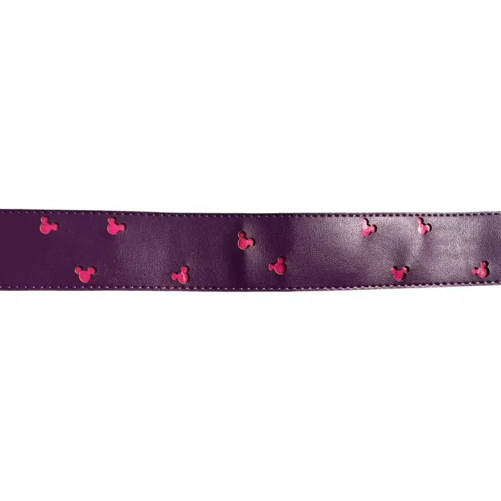 [BUNJANG] Disney Mickey Mouse Purple Belt / 디즈니 미키마우스 벨트 퍼플