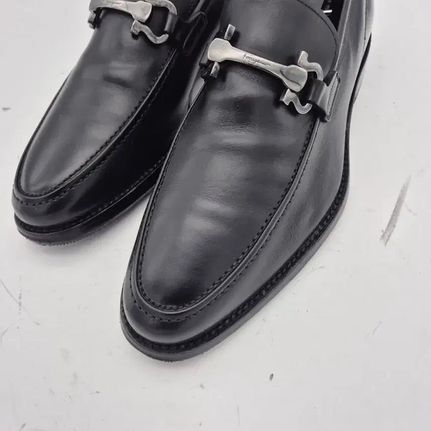 [BUNJANG] Ferragamo Black Gancini Men&