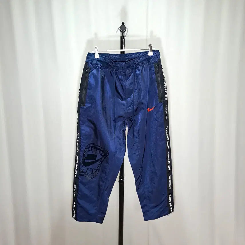 [BUNJANG] Nike Woven Flame Swoosh Pants / (택포) 나이키 우븐 불꽃 스우시 팬츠 85 B883
