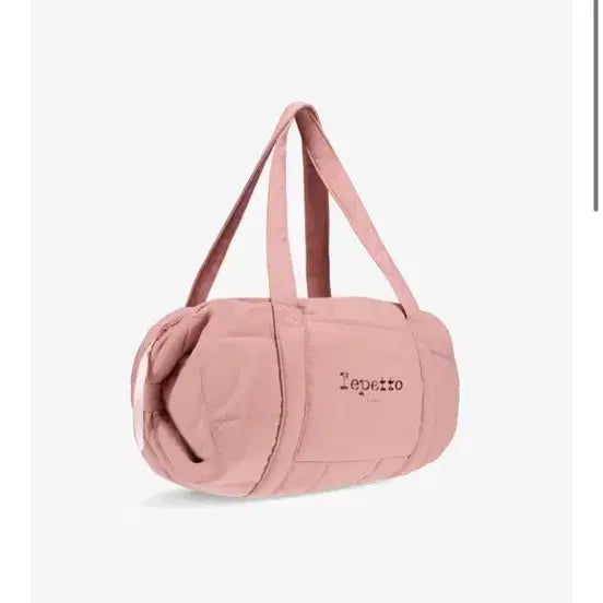 [BUNJANG] Repetto Padded Duffel Bag Pink M Size Ballet Bag / 레페토 패딩 더플백 핑크 M 사이즈 글라이드 발레가방