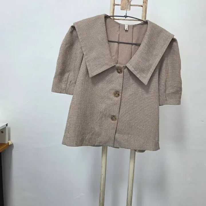 [BUNJANG] SLOWB Linen Blend Summer Jacket / SLOWB 카라넥 여름 자켓