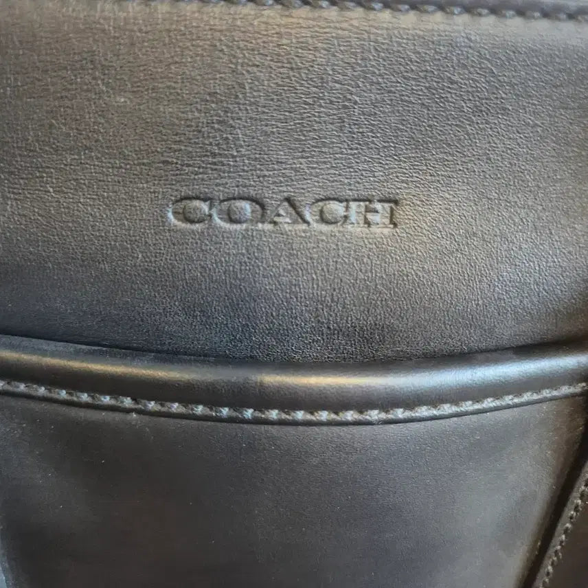 [BUNJANG] Coach Glove-tanned Leather Black Big Tote Bag / Coach 올드 코치 글러브탠드 레더 블랙 빅 토트백