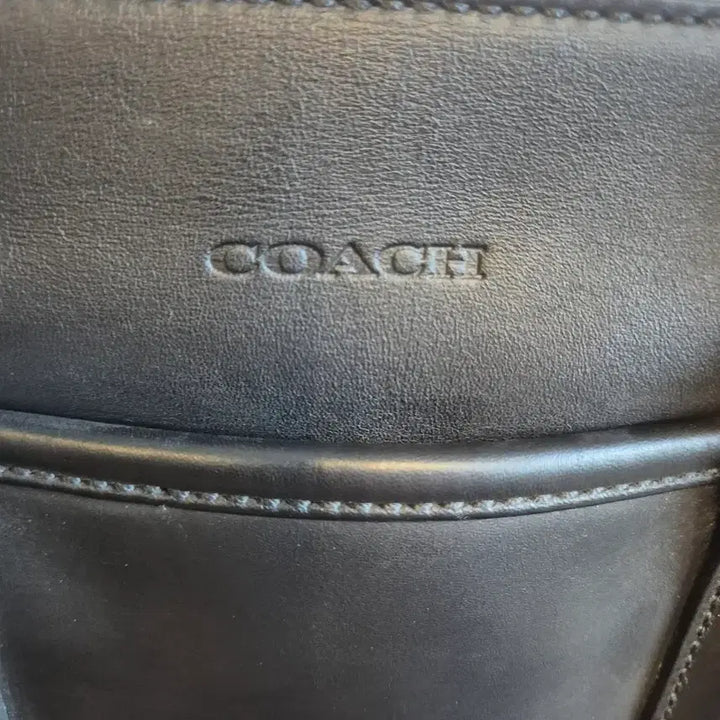 [BUNJANG] Coach Glove-tanned Leather Black Big Tote Bag / Coach 올드 코치 글러브탠드 레더 블랙 빅 토트백