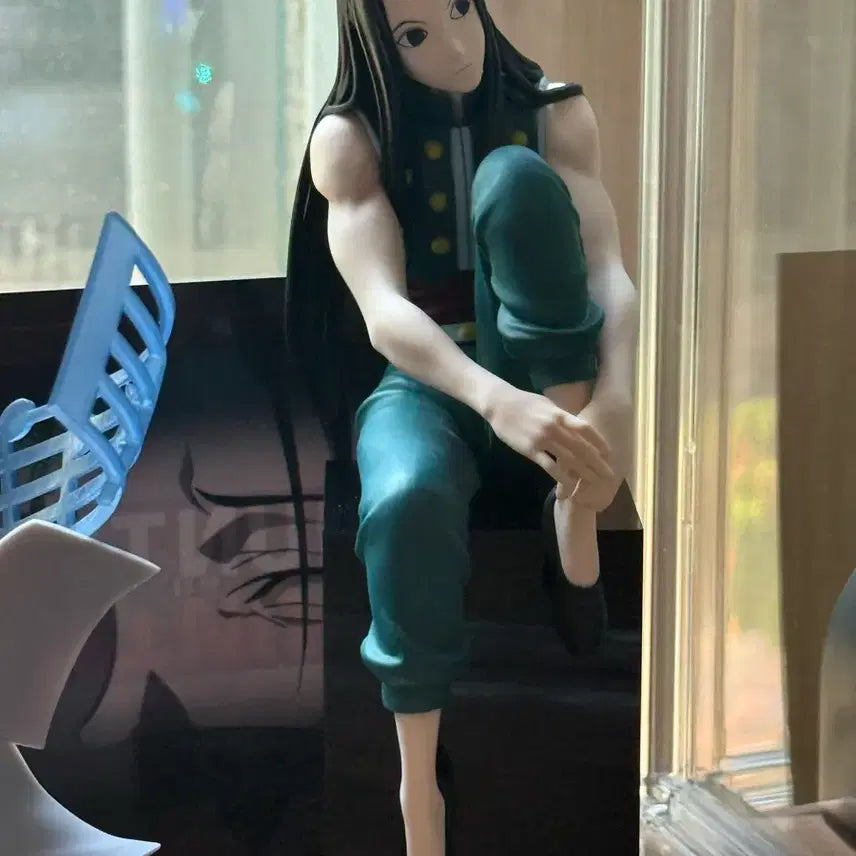 [BUNJANG] Hunter x Hunter Illumi Noodle Stopper Figure / 박스 o) 헌터x헌터 이르미 누들스토퍼