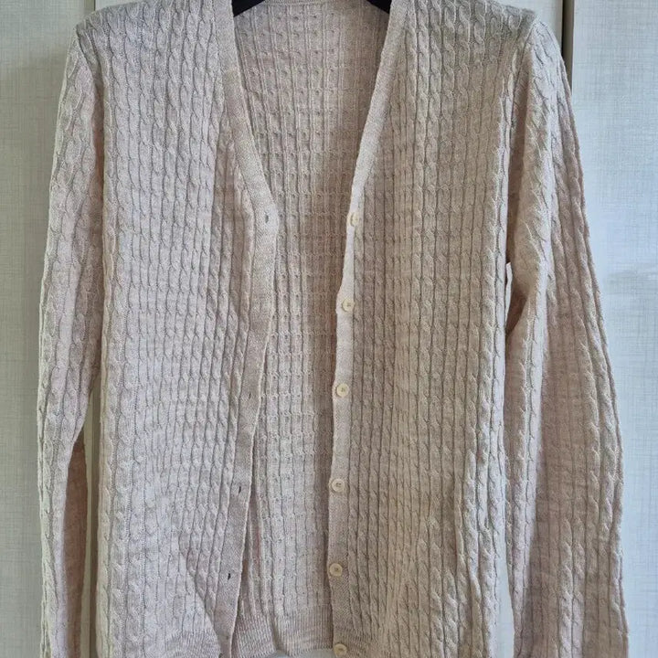 [BUNJANG] Beige Summer Cardigan / 베이지 여름 가디건