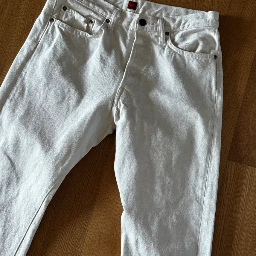 [BUNJANG] Resolut 10th Anniversary Limited Edition 710 White Selvedge Denim Jeans (34/31) / 레졸루트 10주년 한정 710 화이트 셀비지 34/31